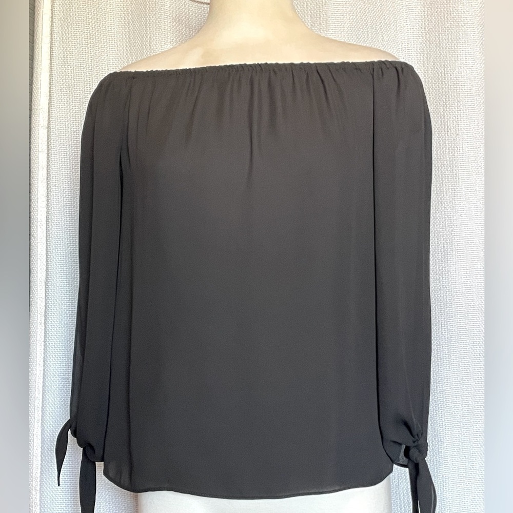 Three Eighty Two semi-sheer top